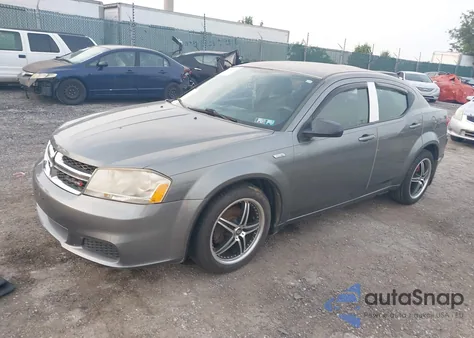 2013 Dodge Avenger Se z USA, uszkodzony, nr VIN 1C3CDZABXDN729903